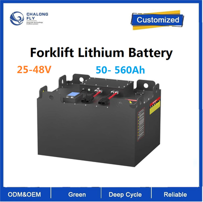CLF OEM ODM 25V 38V 48V 50- 560Ah Forklift Traction Battery Fast Charging Lithium Battery Pack For Electric Forklift