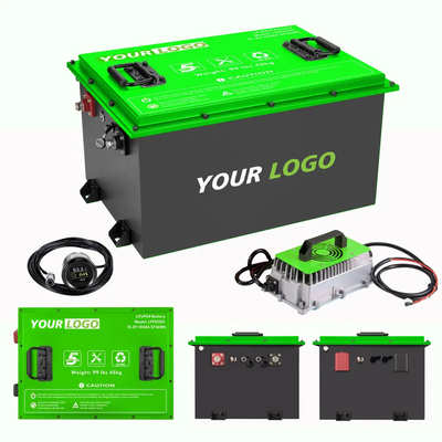 LiFePO4 EV Lithium Battery Pack For AGV 24V 48V 60V 72V 80V With Smart BMS OEM ODM Waterproof Standard IP67