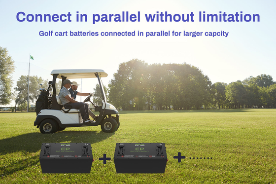 CLF 48V 51.2V 100AH/200AH Lithium Electric Golf Cart Battery 72AH/160AH 48 Volt Lifepo4 Golf Car Battery Pack