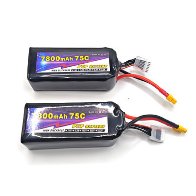 22.8V 7800mAh 75C Drone Battery UAV Lithium Battery with High Energy Density and Long Service Life