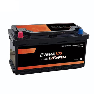 12V 100Ah Lithium Battery with IP65 Protection for RV House Power Marine Electronics Off-Grid Cabins & Portable Energy Needs