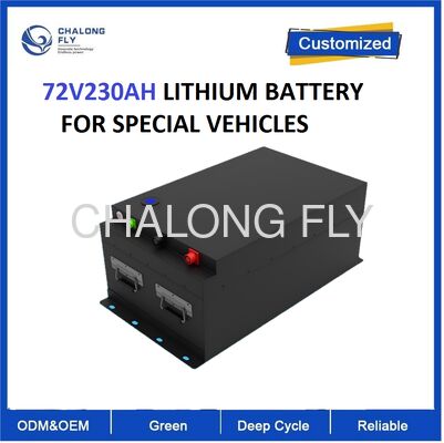 CLF 72V 230Ah Special Vehicles Lithium Battery with 1000A Peak Discharge 230Ah Rated Capacity for Electric Vechiles