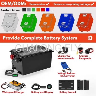 OEM ODM Electric Golf Cart Battery long lasting power solution designed to enhance performance and extend usage time for commercial golf carts