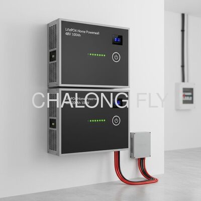 OEM/ODM Customizable LiFePO4 Battery Home Powerwall 48V 100Ah with 3000 Cycle Life