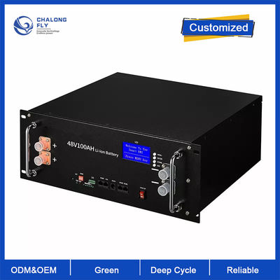 باتری لیتیوم Lifepo4 48V 100AH ​​200AH OEM ODM Stackable خانگی خاموش شبکه باتری برق خانه ذخیره انرژی خورشیدی