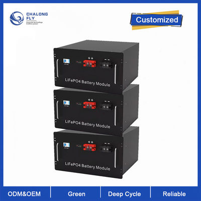 باتری لیتیومی LiFePo4 چرخه عمیق OEM ODM 5KW 10KW قابل شارژ خانه خورشیدی ذخیره سازی باتری لیتیوم آهن فسفات