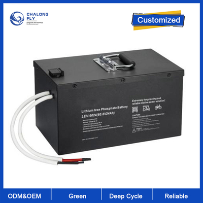 OEM ODM بسته باتری لیتیوم LiFePO4 24v 48v 80v AMR انبار ربات های تلفن همراه مستقل بسته باتری