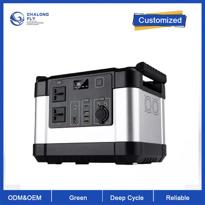 Lifepo4 باتری لیتیوم OEM ODM 500W نیروگاه قابل حمل 1000W خورشیدی انرژی 2000WE ژنراتور برق در فضای باز