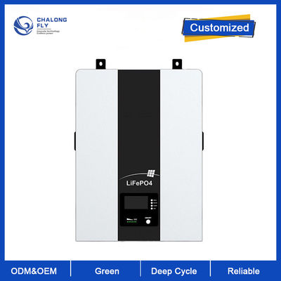 باتری لیتیومی LiFePo4 48V 100AH ​​بسته باتری پشتیبان خانگی 5KW 10KW OEM ODM دیواری سیستم ذخیره انرژی خورشیدی