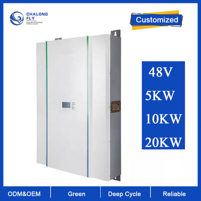 باتری لیتیومی LiFePo4 OEM ODM 10KWH 5KWH 48V خانه برق دیوار Lifepo4 باتری لیتیومی سیستم ذخیره انرژی خورشیدی