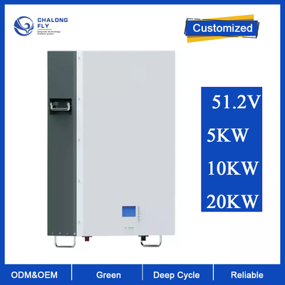 LiFePo4 Lithium Battery OEM ODM 51.2V 100AH ​​200AH Home Solar Energy Storage Lifepo4 Lithium Battery Wall Mounted