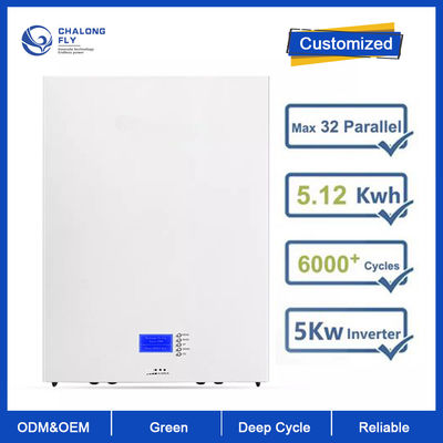 باتری لیتیومی LiFePo4 48V 100AH ​​200AH باتری فسفات آهن لیتیوم OEM ODM خانه پشتیبان سیستم ذخیره انرژی خورشیدی