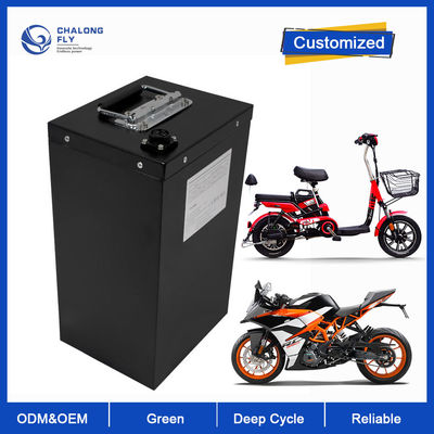 باتری لیتیوم LiFePO4 باتری لیتیوم 36V 60V 72V 96V بسته های باتری لیتیوم OEM ODM 20AH 40H 60AH 80AH باتری موتورسیکلت Lifepo4