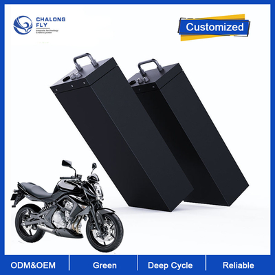 باتری لیتیوم LiFePO4 60V 72V 96V بسته باتری لیتیوم یون OEM ODM 40H 60AH 80AH باتری سبک الکتریسیته اسکوتر