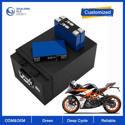 باتری لیتیوم LiFePO4 52V 60V 72V 96V 30AH 50AH 100AH باتری لیتیوم یون سفارشی برای دوچرخه الکترونیکی / موتورسیکلت الکترونیکی / صندلی چرخدار الکترونیکی