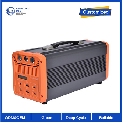 OEM ODM LiFePO4 باتری لیتیوم 700W-UPS در فضای باز کمپینگ بانک برق ایستگاه برق شارژ سریع بسته های باتری لیتیوم