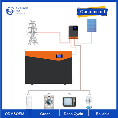 باتری لیتیوم OEM ODM lifepo4 Solar Lithium Ion Battery Pack 48V 100Ah باتری موتور سیکلت برقی 200Ah