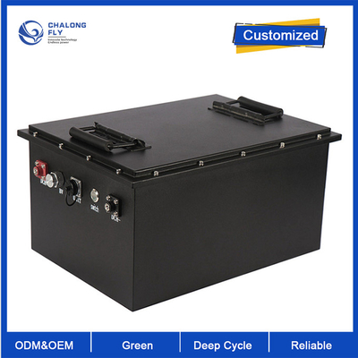 OEM ODM LiFePO4 باتری لیتیوم Metal Shell باتری لیتیوم صنعتی 14S 60V 50AH EV بسته های باتری لیتیوم سفارشی