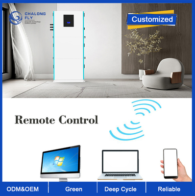 OEM ODM باتری لیتیوم LiFePO4 Smart Household Battery Storage System بسته های باتری لیتیوم انباشته شده 48V 100AH200AH