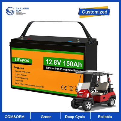 باتری لیتیومی LiFePo4 OEM ODM 24V 48V 72V 100AH ​​200AH 300AH 400AH گاری گلف باتری لیفتراک قابل شارژ لیتیوم یونی