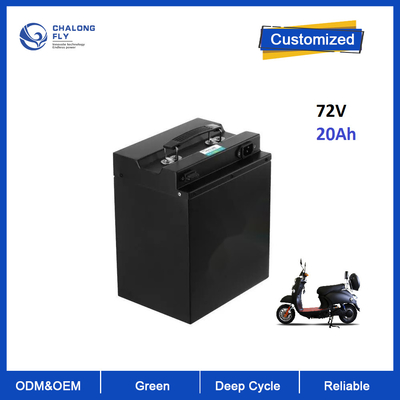 BMS Deep Cycle 72V 20Ah 25Ah 30A Ebike موتور سیکلت اسکوتر برقی Lifepo4 باتری لیتیوم فسفات OEM ODM