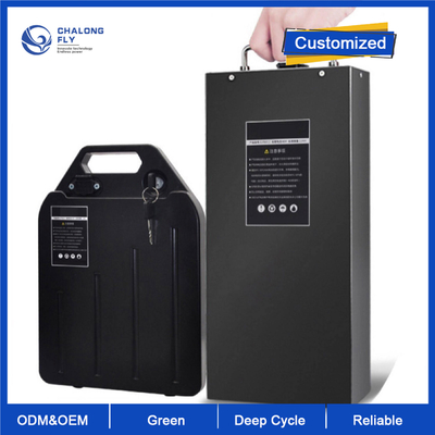 بسته باتری لیتیوم LiFePO4 برای اسکوتر 36v 48v 60v 72v 96v E اسکوتر