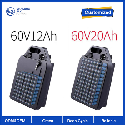 OEM / ODM قابل قبول باتری قابل برداشت اسکوتر برقی سفارشی 36v 48v 60v 72v 96v LiFePO4 بسته باتری لیتیوم برای اسکوتر برقی