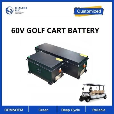 CLF OEM ODM 48V 60V 72V 80Ah 100Ah کارت گلف سفارشی NCM LiFePO4 بسته باتری لیتیوم با ثابت BMS CAN IP65