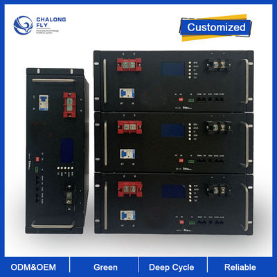باتری لیتیوم LiFePO4 48V 100AH 200AH ذخیره انرژی سیستم خورشیدی باتری لیتیوم یون