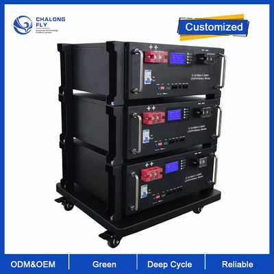 LiFePO4 لیتیوم لیتیوم یون باتری ALL IN 1 Plug And Play Rack 10KW 15KW 20KW 48V