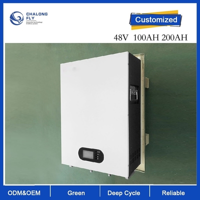 CLF 5KWH 10KWH 15KWH انرژی خورشیدی بسته های باتری لیتیوم یون LiFePO4 6000 چرخه 48V 100AH 200AH ذخیره انرژی خانگی