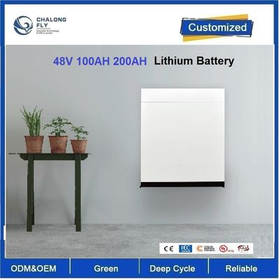 CLF Powerwall باتری لیتیوم یون لیتیوم بسته بندی 5KWH 10KWH 48v 200ah Lifepo4 LFP خانه باتری ذخیره انرژی خورشیدی