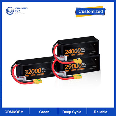 CLF OEM ODM 22.2V 30Ah 3000mah با ظرفیت بالا، نیکل-فلز-هیدرید، باتری لیتیوم یونی حالت جامد/نیمه جامد با نرخ بالا