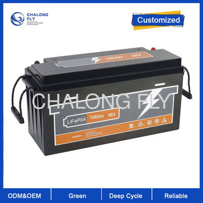 بسته باتری LiFePO4 قابل حمل ضد آب 6000 چرخه باتری لیتیوم دریایی 96V 300Ah برای ذخیره انرژی خورشیدی