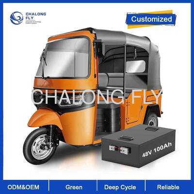 باتری لیتیوم یون LiFePO4 با قدرت بالا 48V25AH 50AH 75AH 100AH کنترل کننده موتور خودروهای الکتریکی 2000W 3000W 5000W باتری EV