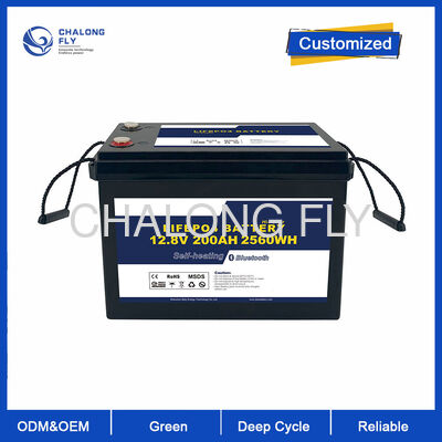 باتری 12V 400Ah LiFePO4 RV با ظرفیت بالا 5120Wh 6000+ چرخه عمر و IP67 ضد آب برای کمپینگ خارج از شبکه