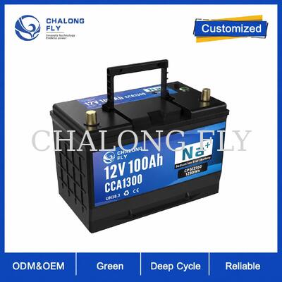 باتری سدیم-یون 12 ولت 40 آمپرساعت H7 استارت-استاپ با BMS هوشمند و 3500 چرخه برای خودروهای سواری