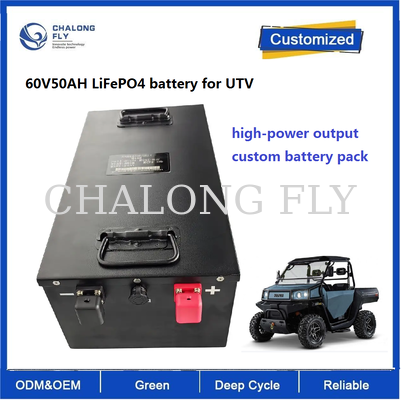 باتری 60V 50Ah LiFePO4 برای ATV & UTV | باتری لیتیومی 3.04 کیلووات ساعت