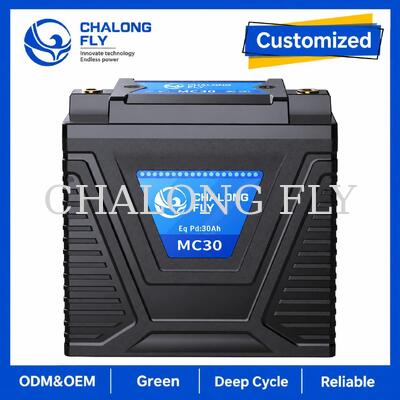 12.8V 10Ah LiFePO4 باتری موتورسیکلت شروع 600A برای 15 ′′ 30Ah جایگزین سرب اسید