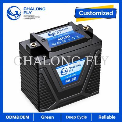 12.8V 5Ah LiFePO4 باتری موتورسیکلت 300A برای جایگزینی سرب و اسید 8  14Ah