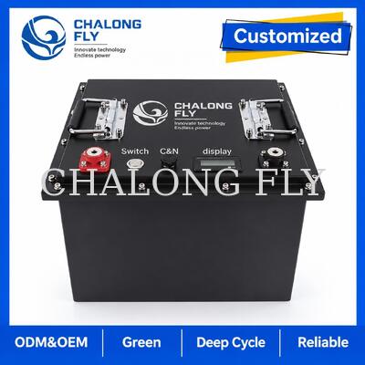 باتری LiFePO4 سفارشی OEM با BMS هوشمند و محفظه فلزی برای آسانسور قیچی DC و بستر کاری هوایی
