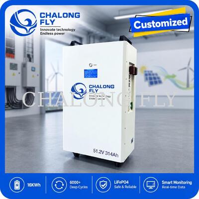 51.2V 300Ah 15.36kWh LiFePO4 باتری ذخیره انرژی خانگی برای سیستم ذخیره انرژی مسکونی